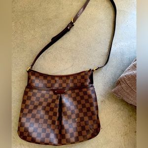 100% Authentic Louis Vuitton Bloomsbury PM Brown Damier Crossbody Bag